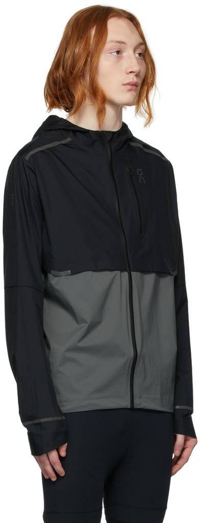 Black & Grey Weather Jacket商品第2张图片规格展示