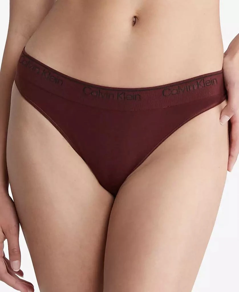 商品Calvin Klein|Modern Seamless Naturals Thong Underwear QF7095,价格¥70,第1张图片