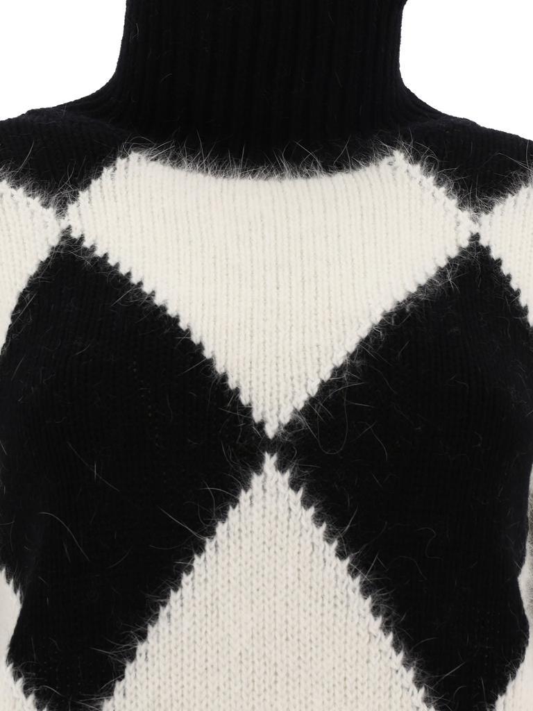 商品ROBERTO COLLINA|Lozenged turtleneck sweater,价格¥2715,第5张图片详细描述