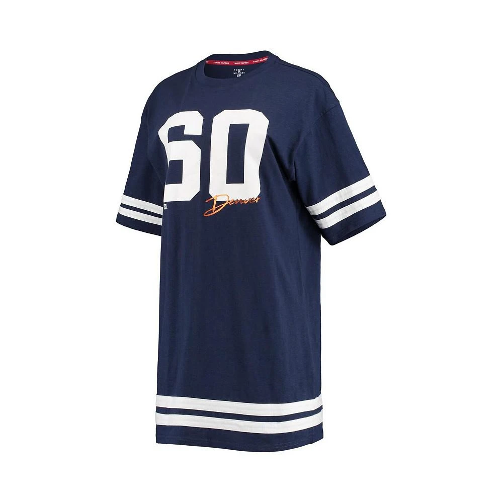 商品Tommy Hilfiger|Women's Navy Denver Broncos Clair Half-Sleeve Dress,价格¥355,第2张图片详细描述
