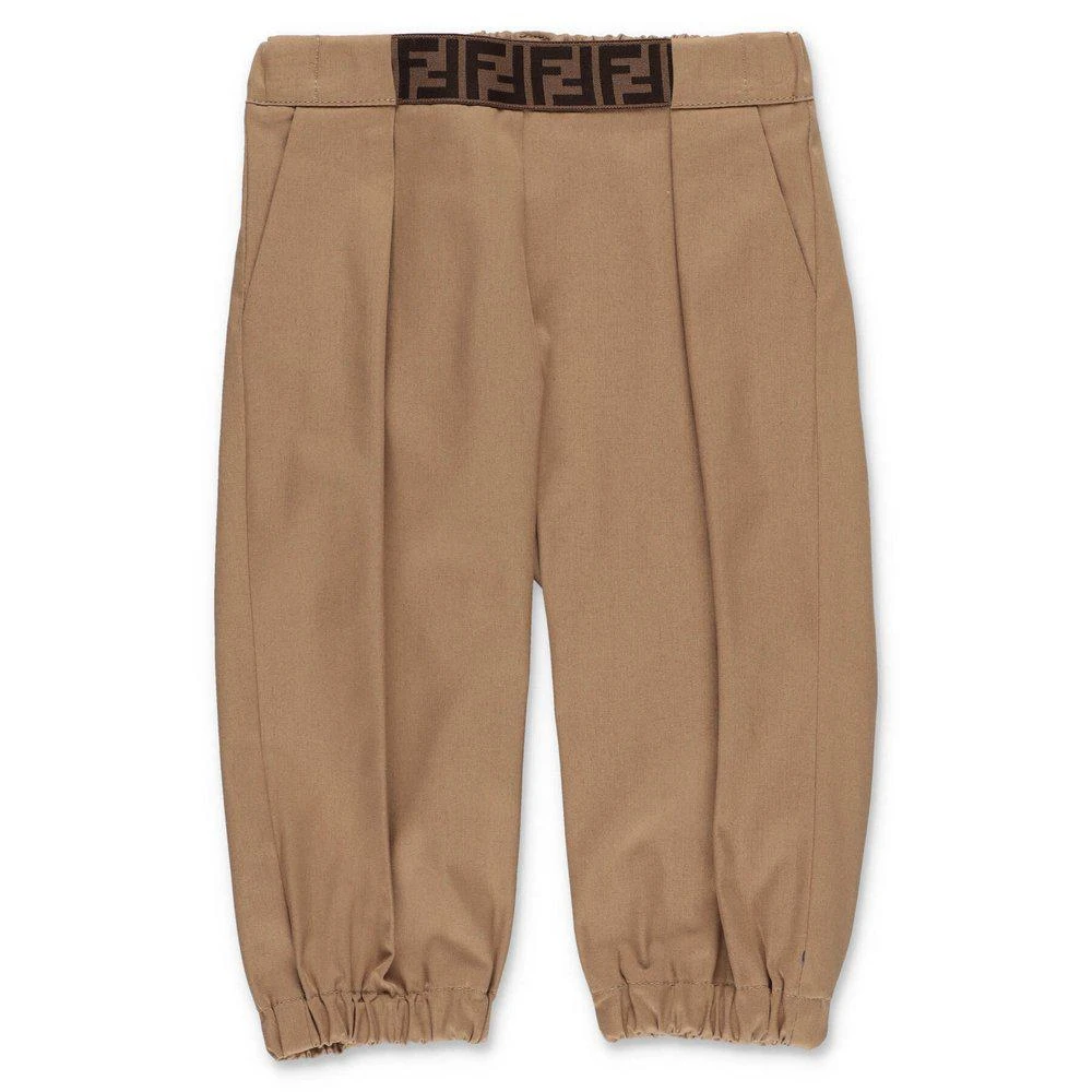 商品Fendi|Fendi Kids FF Motif Elastic Waist Pants,价格¥1353,第1张图片