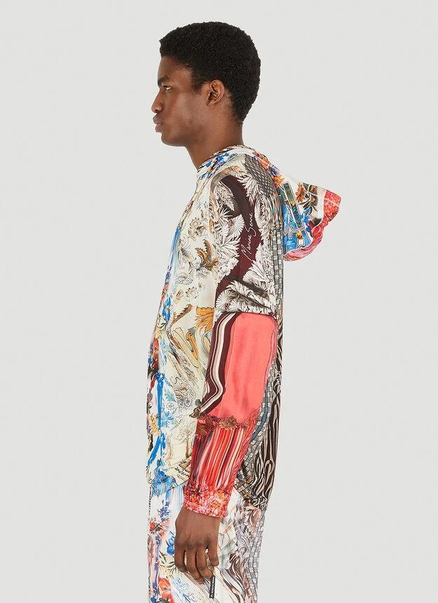 商品MARINE SERRE|Multi Print Hooded Sweatshirt in Multicolour,价格¥1926,第3张图片详细描述