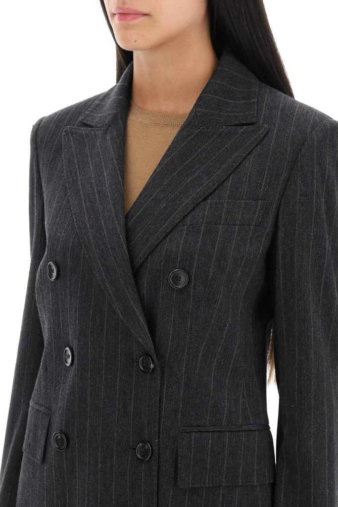 商品Max Mara|ofride pinstripe jersey blazer,价格¥2053,第4张图片详细描述