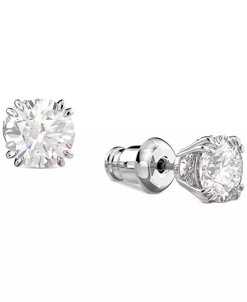 商品Swarovski|Silver-Tone Constella Crystal Stud Earrings,价格¥669,第2张图片详细描述