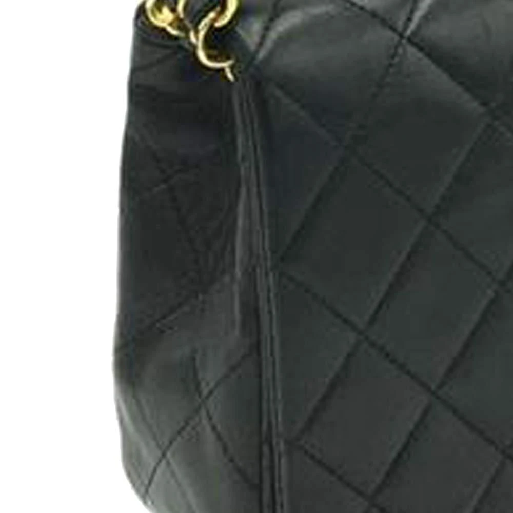 Chanel Black Lambskin Leather CC Flap Shoulder Bag 商品