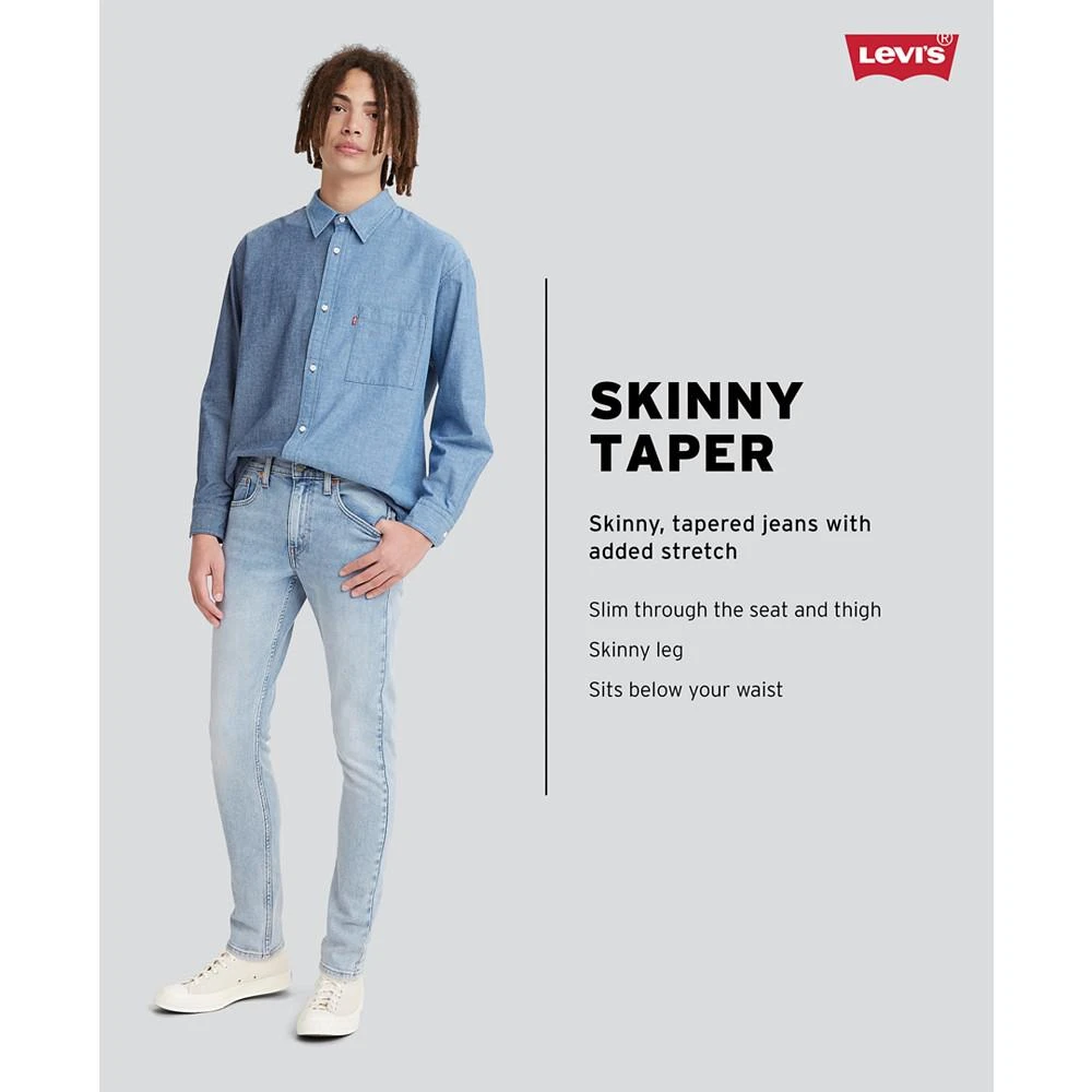 商品Levi's|Levi’s® Men's Skinny Taper Flex Jeans,价格¥365,第4张图片详细描述