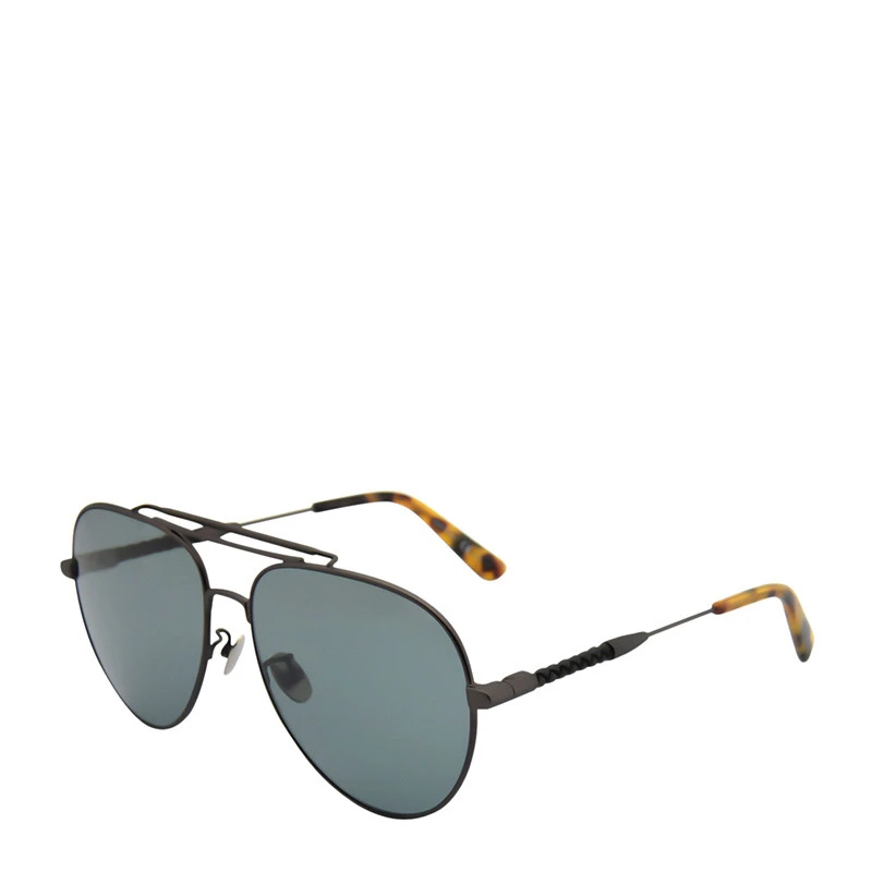 商品[国内直发] Bottega Veneta|Bottega Veneta 葆蝶家 中性太阳镜 BV0106S-002,价格¥745,第1张图片