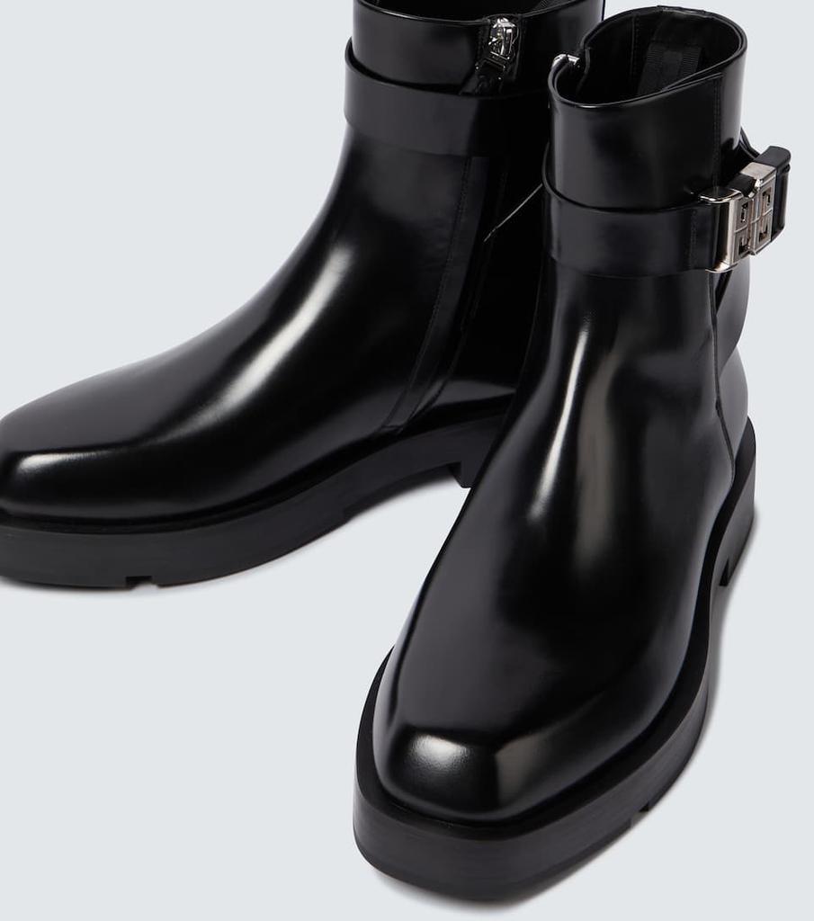 商品Givenchy|4G搭扣皮革靴子,价格¥10265,第5张图片详细描述