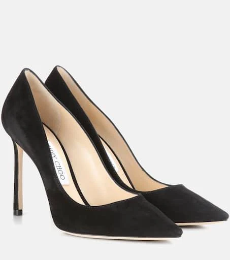 商品Jimmy Choo|Romy 100 suede pumps,价格¥5515,第1张图片