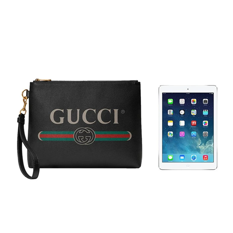 GUCCI 黑色男士手拿包 572770-0Y2AT-8163 商品