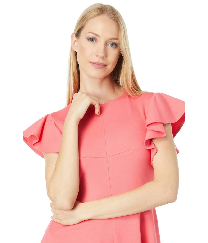 商品Kate Spade|Flutter Sleeve Ponte Dress,价格¥886,第3张图片详细描述