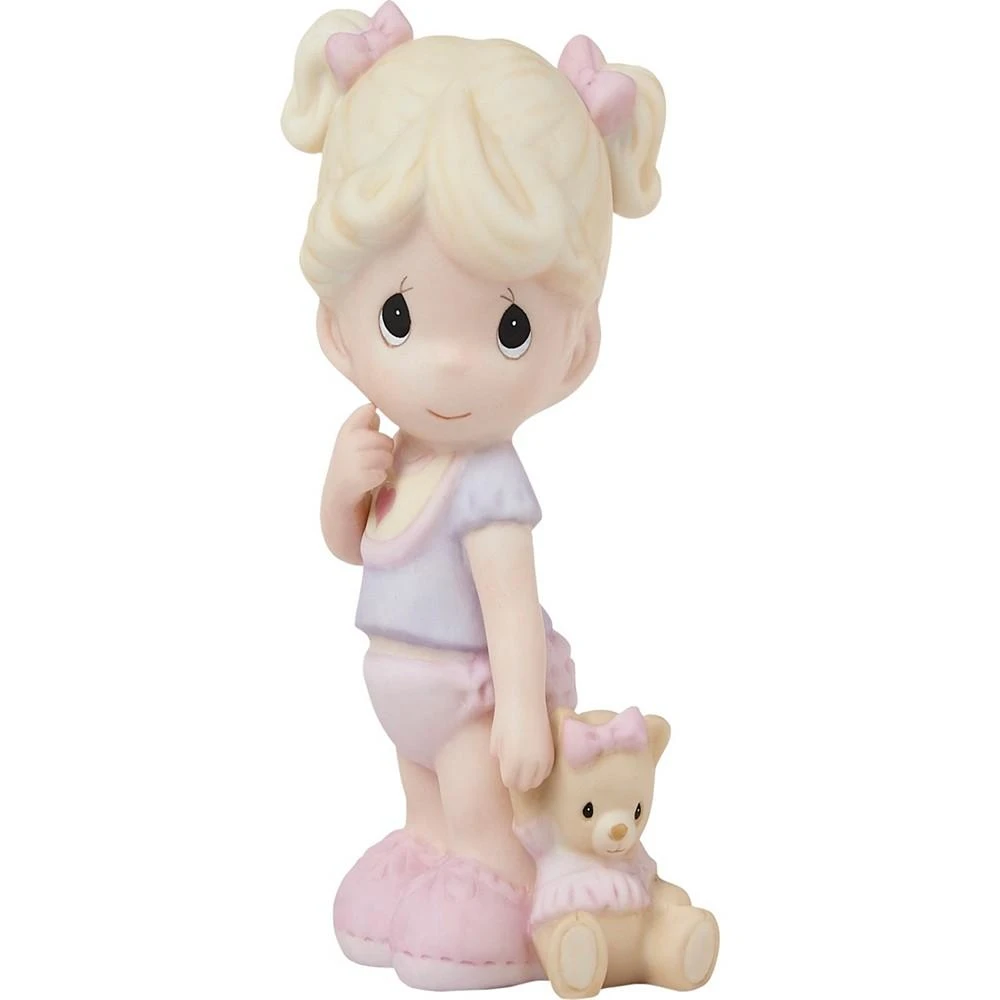 商品Precious Moments|222018 Tickled Bisque Porcelain Figurine,价格¥358,第1张图片