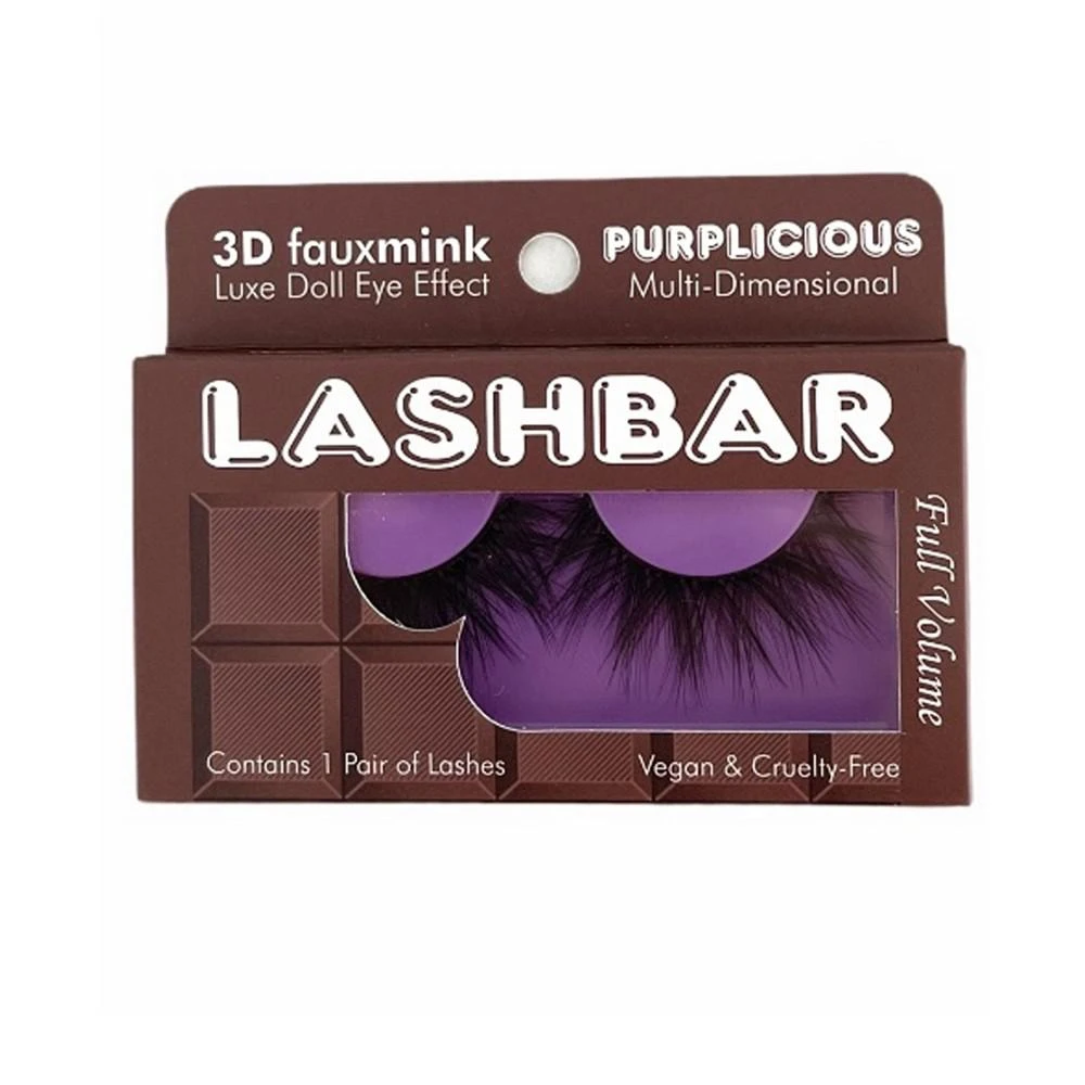 商品Lash Pop Lashes|Purplicious Lashbar Single Pack False Eyelashes,价格¥45,第1张图片