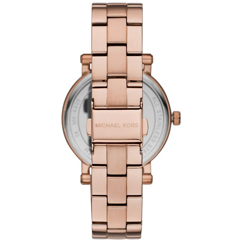 商品Michael Kors|Women's Norie Rose Gold-Tone Stainless Steel Bracelet Watch 38mm ,价格¥1019,第3张图片详细描述