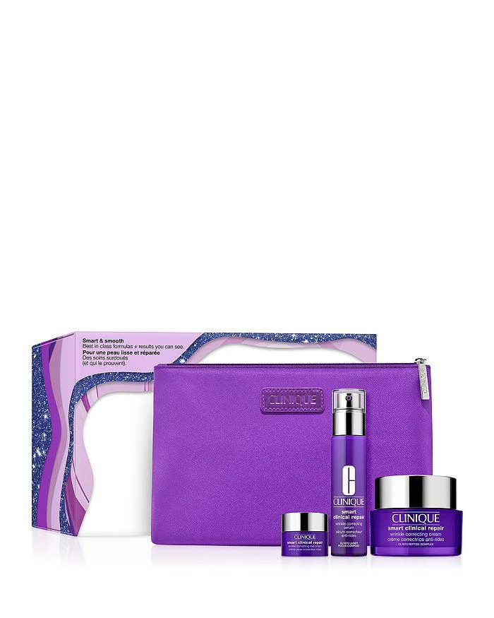 商品Clinique|Smart & Smooth Skincare Set ($168 value),价格¥742,第1张图片