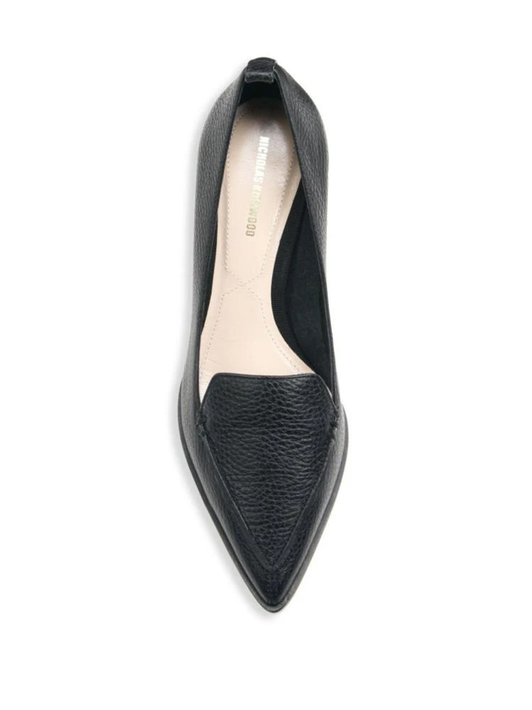 商品Nicholas Kirkwood|Beya Leather Block Heel Pumps,价格¥2028,第4张图片详细描述