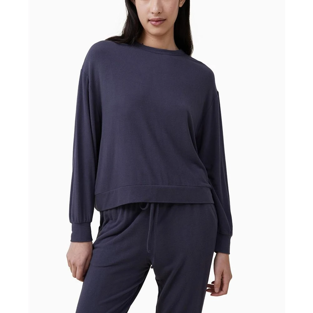 商品Cotton On|Women's Super Soft Long Sleeve Crew Neck Top,价格¥298,第1张图片