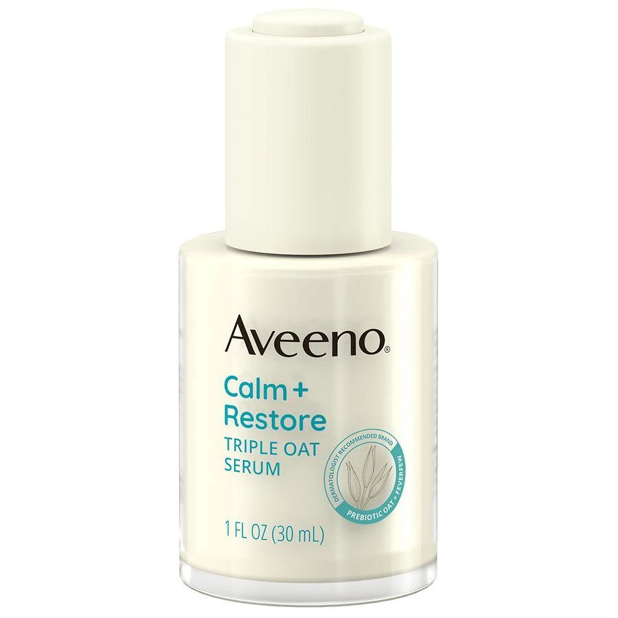 商品Aveeno|Calm + Restore Triple Oat Sensitive Skin Face Serum,价格¥209,第3张图片详细描述