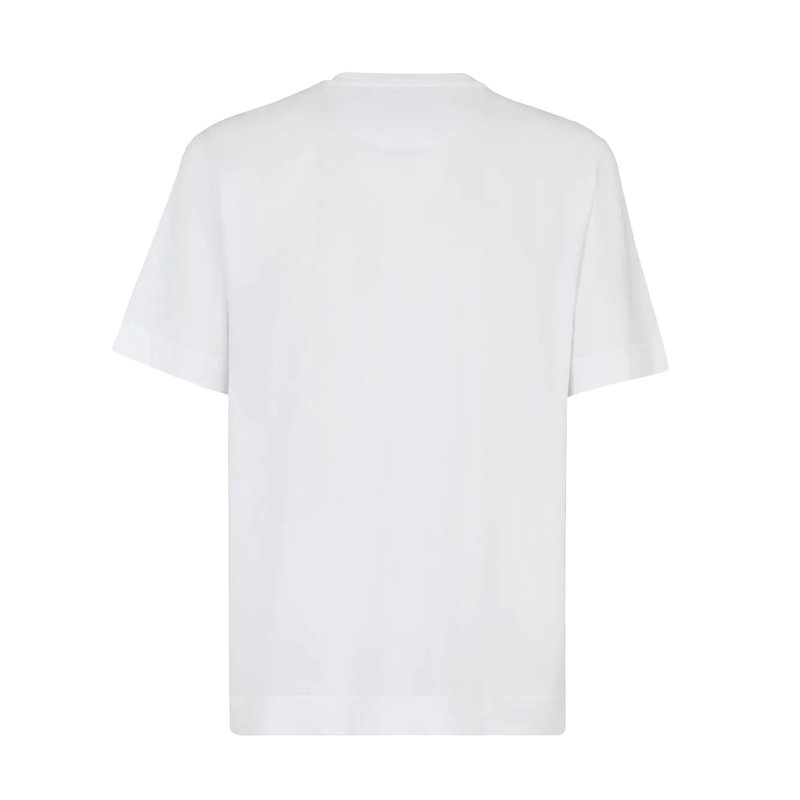 【预售3-7天】FENDI/芬迪 22年早春新款 男士白色纯棉彩色艺术印花短袖T恤FY0936AH15F0QA0商品第2张图片规格展示