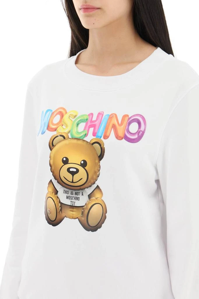 商品Moschino|Moschino 'teddy bear' printed crew-neck sweatshirt,价格¥1140,第4张图片详细描述