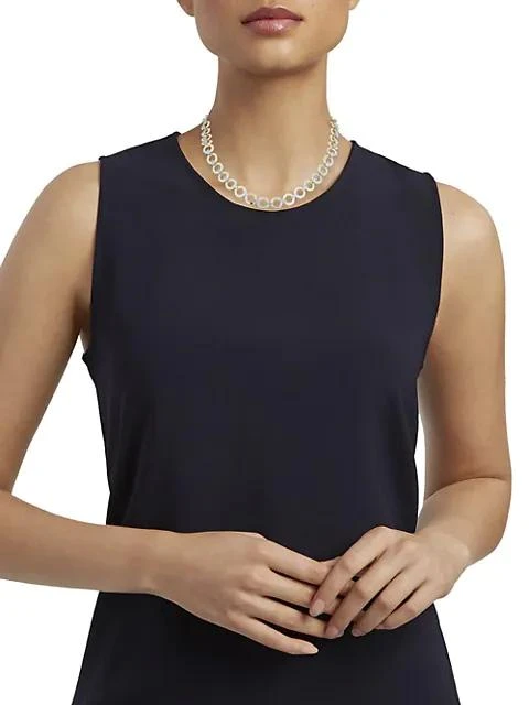 商品ROSANTICA|Rondella Goldtone Collar Necklace,价格¥2508,第2张图片详细描述