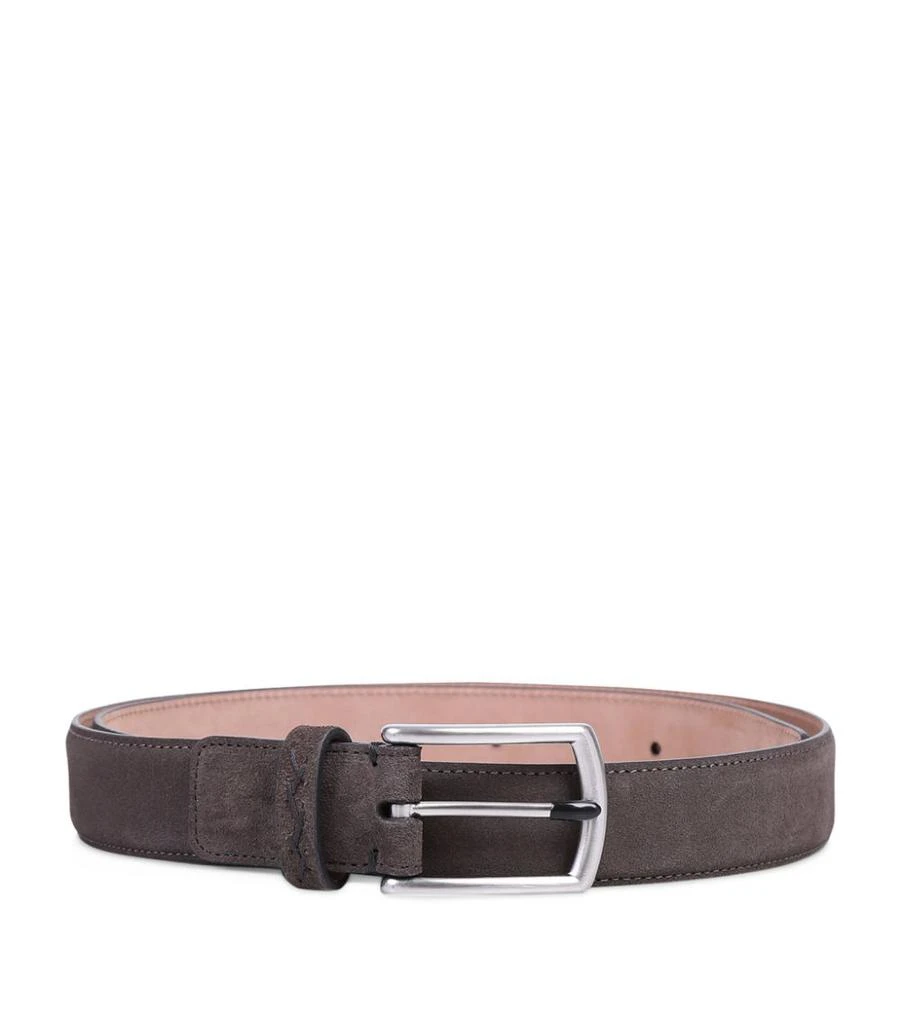 商品Zegna|Suede Belt,价格¥2855,第1张图片