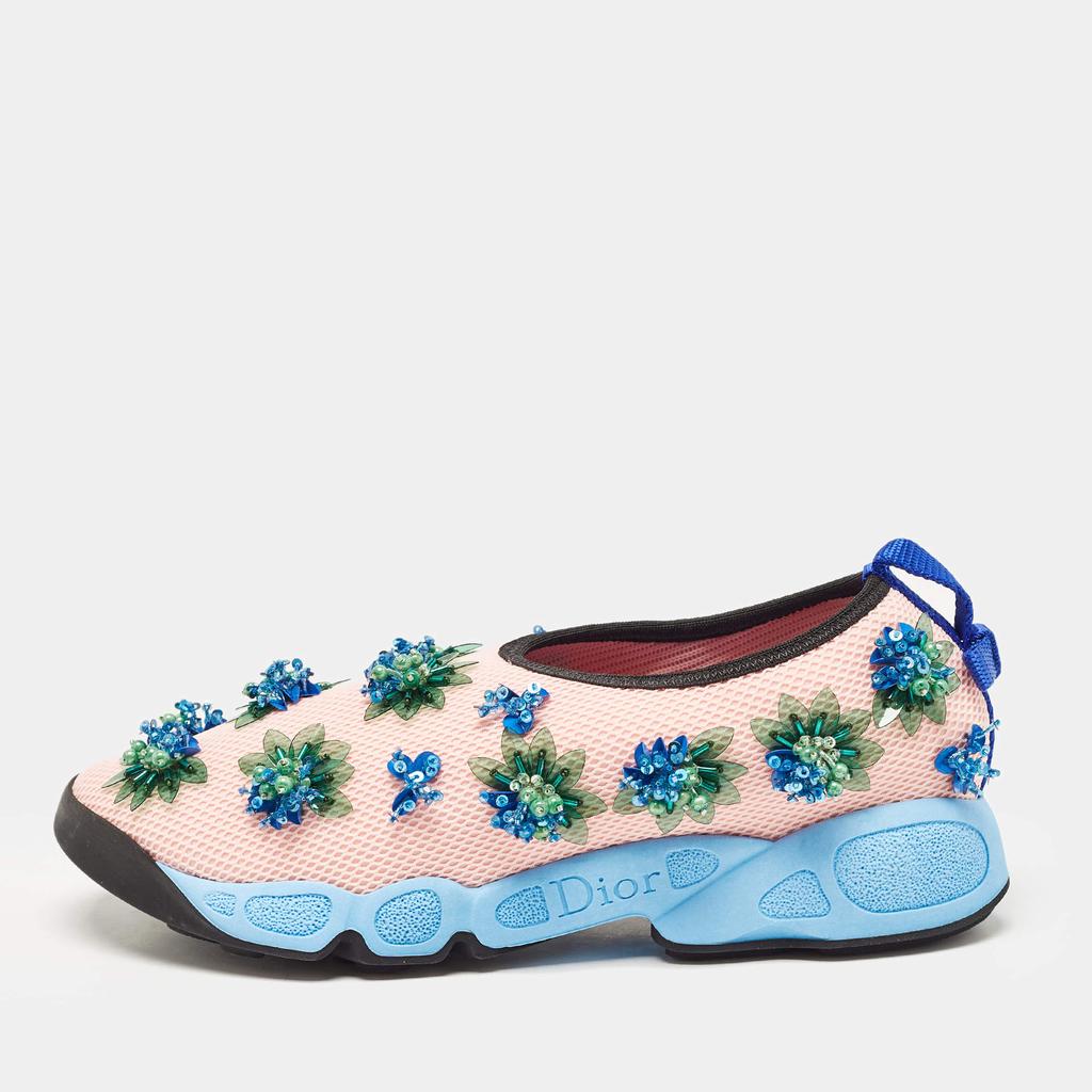 Dior アートプリント スライドサンダル 35 947c7c10-abe6-3103-8277-