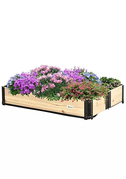 商品belk|47 X 31 Raised Garden Bed Foldable Elevated Planter Box For Backyard Patio To Grow Vegetables Herbs And Flowers,价格¥740,第2张图片详细描述