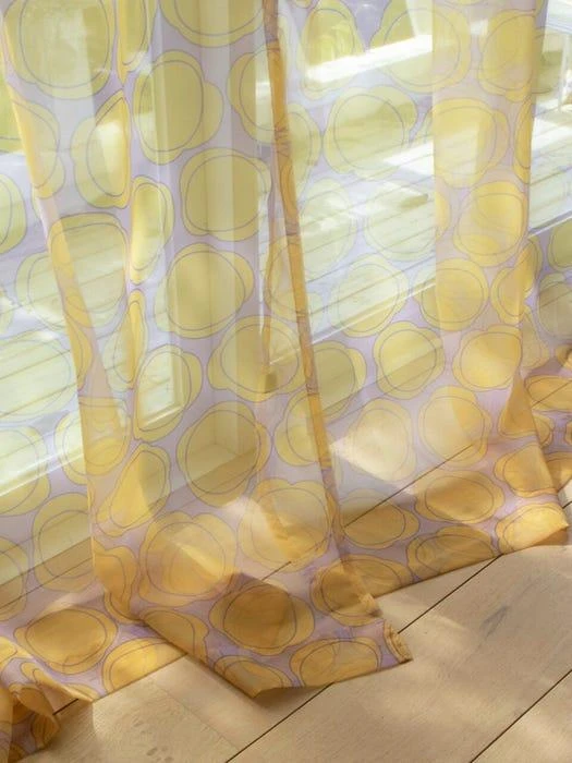 商品DROPDROPDROP|Softy Moonlight Sheer Glam Curtain,价格¥809,第1张图片