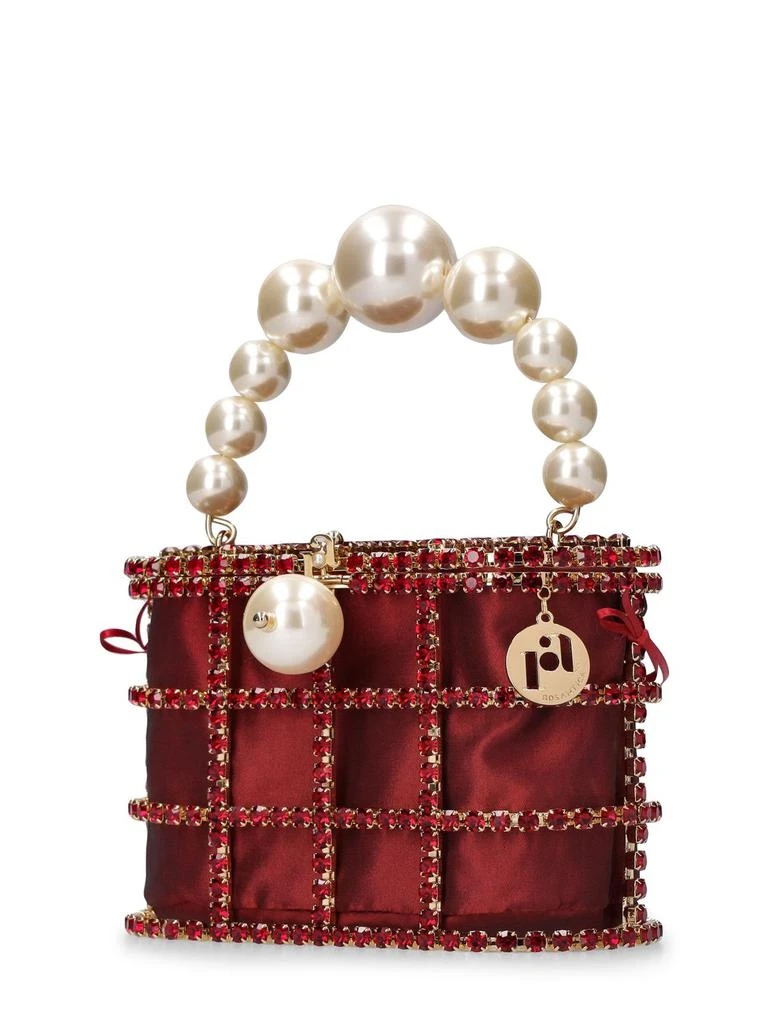 商品ROSANTICA|Holli Crystal & Pearl Box Top Handle Bag,价格¥5538,第2张图片详细描述