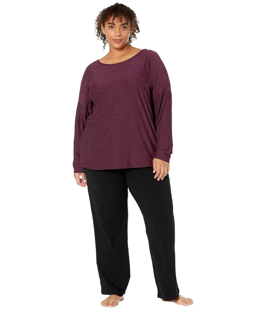 商品Beyond yoga|Featherweight Spacedye Weekend Traveler Plus Size Pullover,价格¥274,第4张图片详细描述