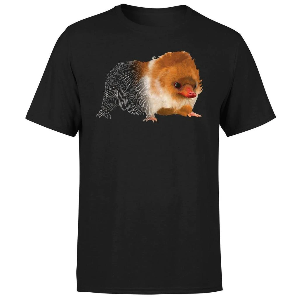 商品Original Hero|Fantastic Beasts Tribal Baby Niffler Men's T-Shirt - Black,价格¥175,第5张图片详细描述