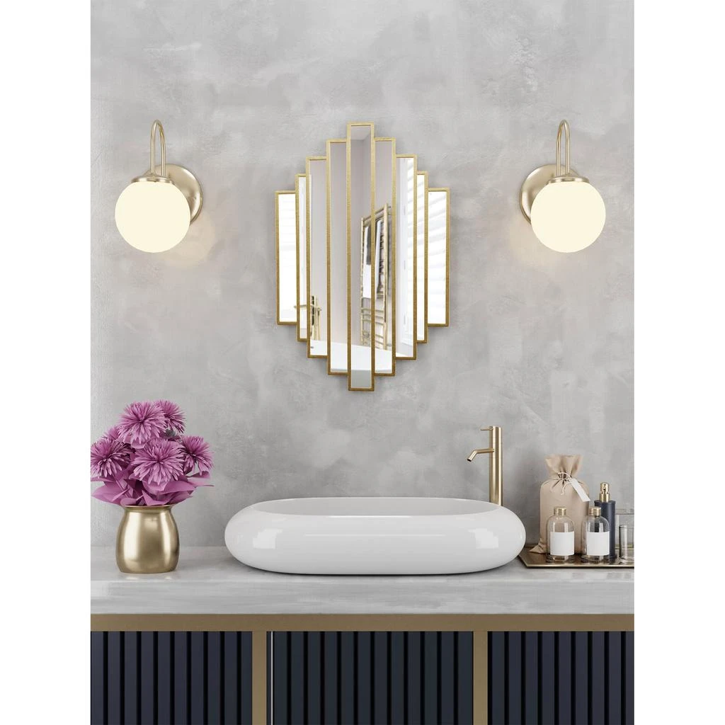 商品Gild Design House|Briggs Gold Metal Mirror,价格¥898,第3张图片详细描述
