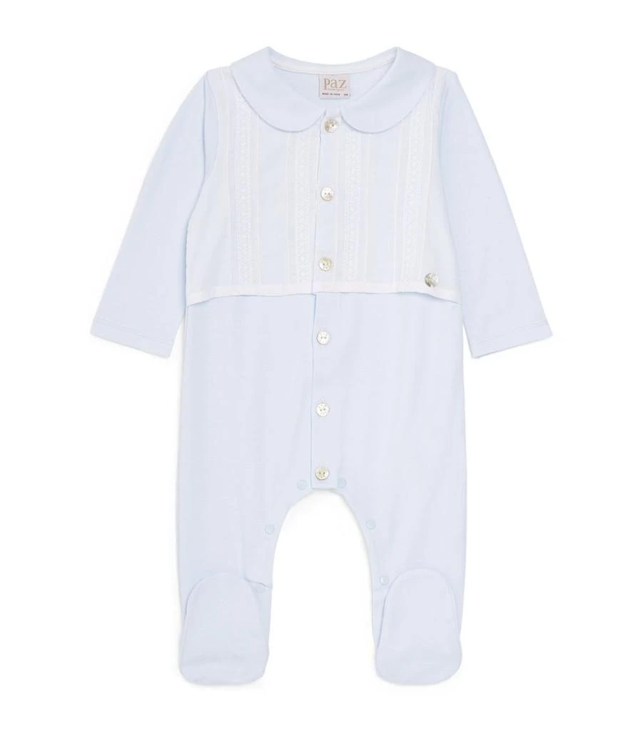 商品Paz Rodriguez|Lace-Detail All-In-One (0-12 Months),价格¥476,第1张图片