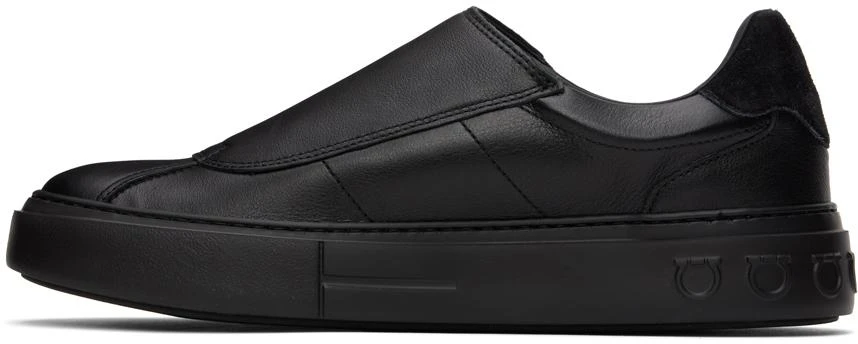 商品Salvatore Ferragamo|Black Velcro Sneakers,价格¥2616,第3张图片详细描述