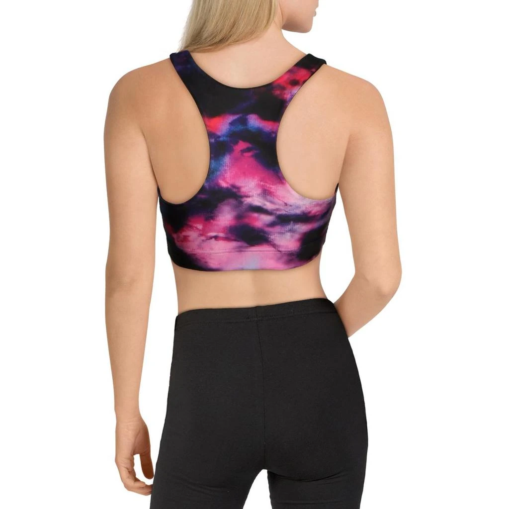 商品Terez|Terez Women's Printed Reversible Scoopneck Racerback Activewear Sports Bra,价格¥54,第5张图片详细描述