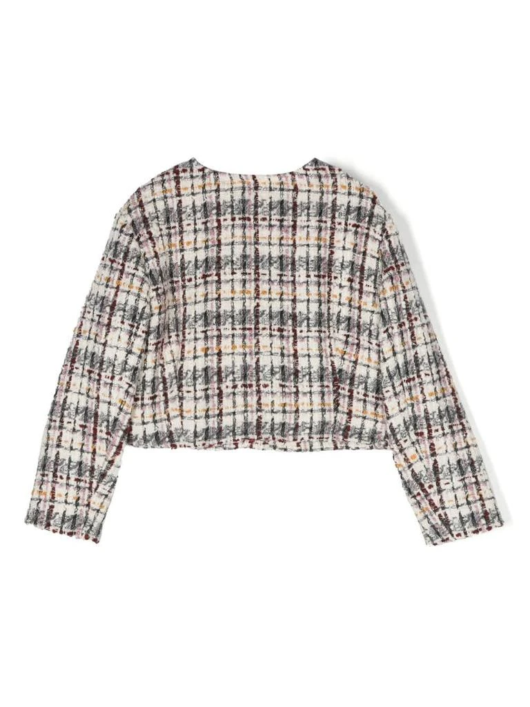 商品Bonpoint|Giacca Tartan In Misto Lana Bambina,价格¥2588,第2张图片详细描述