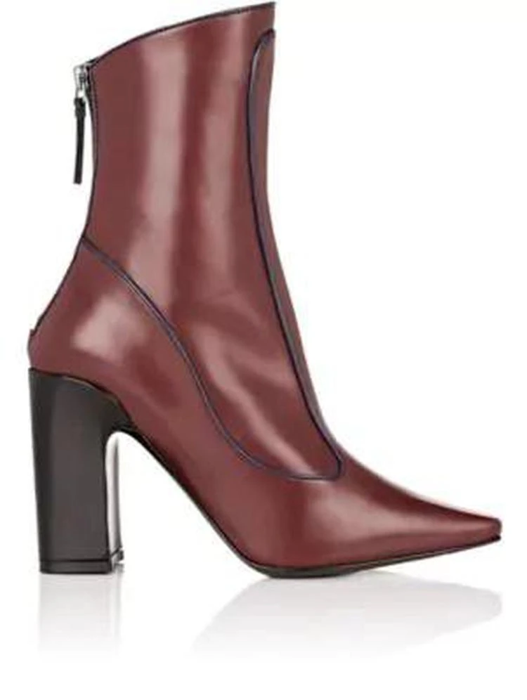 商品Fabrizio Viti|Winter Timeless Leather Ankle Boots,价格¥3340,第1张图片