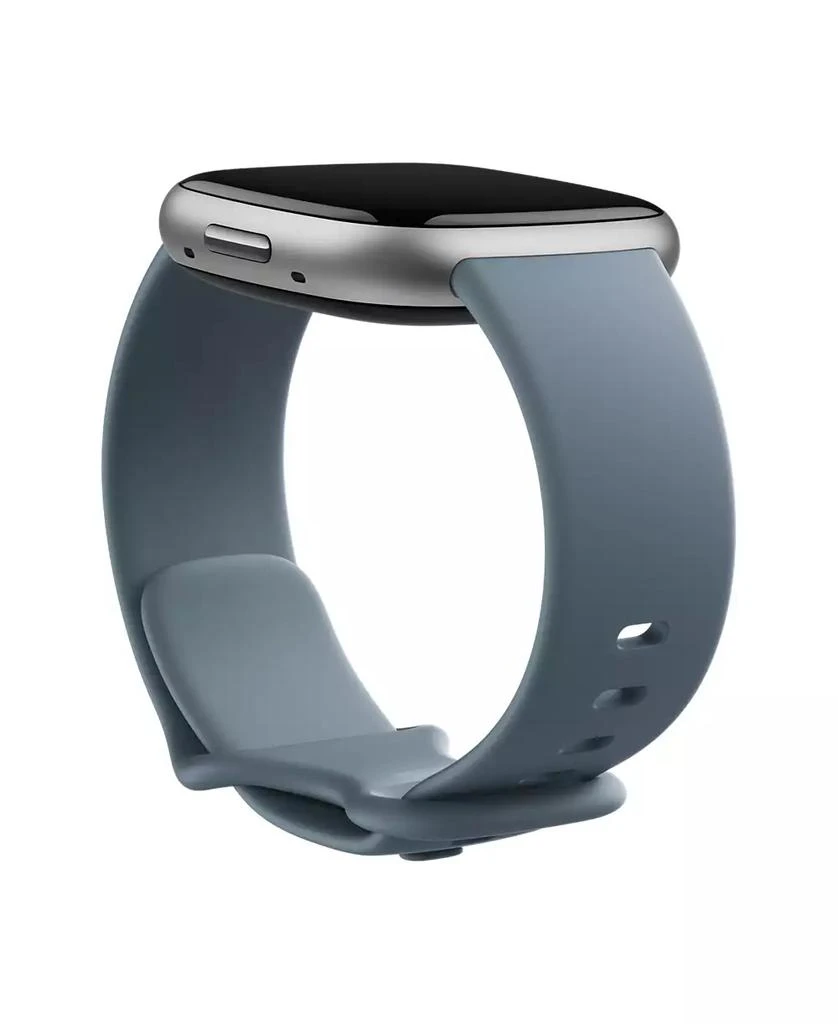 商品Fitbit|Versa 4 Waterfall Blue Platinum Smartwatch, 39mm,价格¥903,第3张图片详细描述