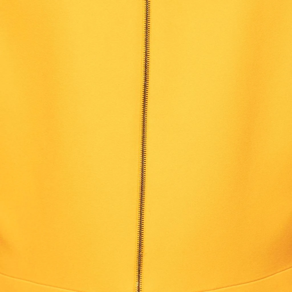 商品[二手商品] ROLAND MOURET|Roland Mouret Yellow Crepe Asymmetric Neck Top L,价格¥1154,第3张图片详细描述