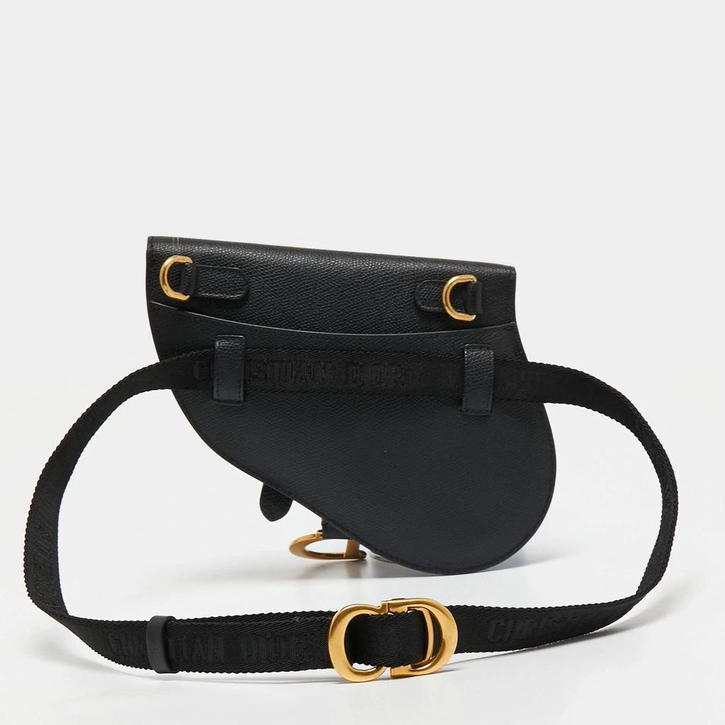 商品Dior|Dior Black Leather Saddle Belt Bag,价格¥12559,第4张图片详细描述