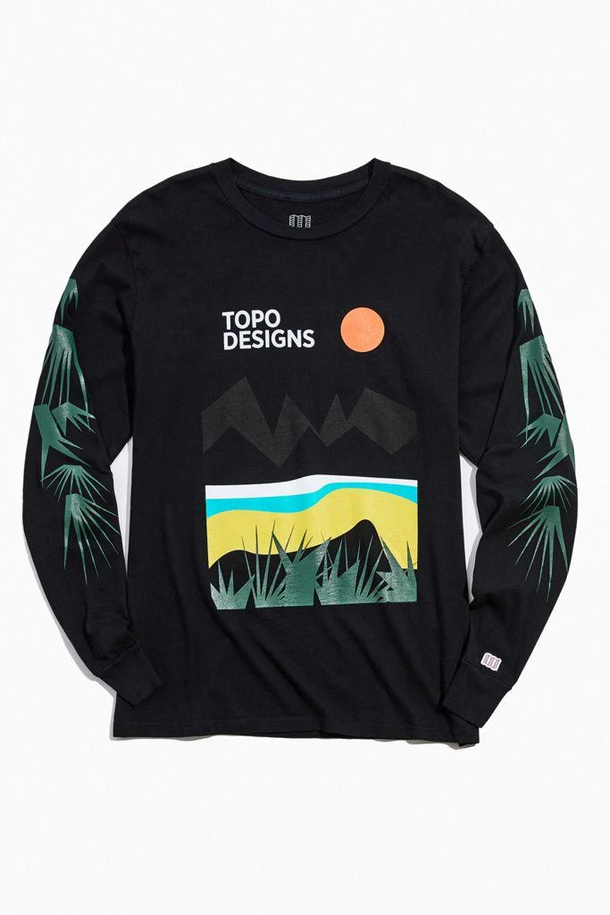 商品Topo Designs|Topo Designs Desert Long Sleeve Tee 卫衣,价格¥152,第1张图片