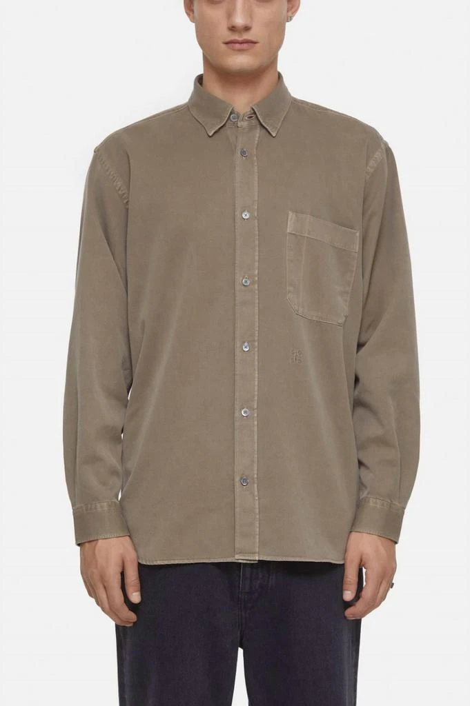 商品Closed|Formal Army Shirt In Brown Sugar,价格¥568,第1张图片