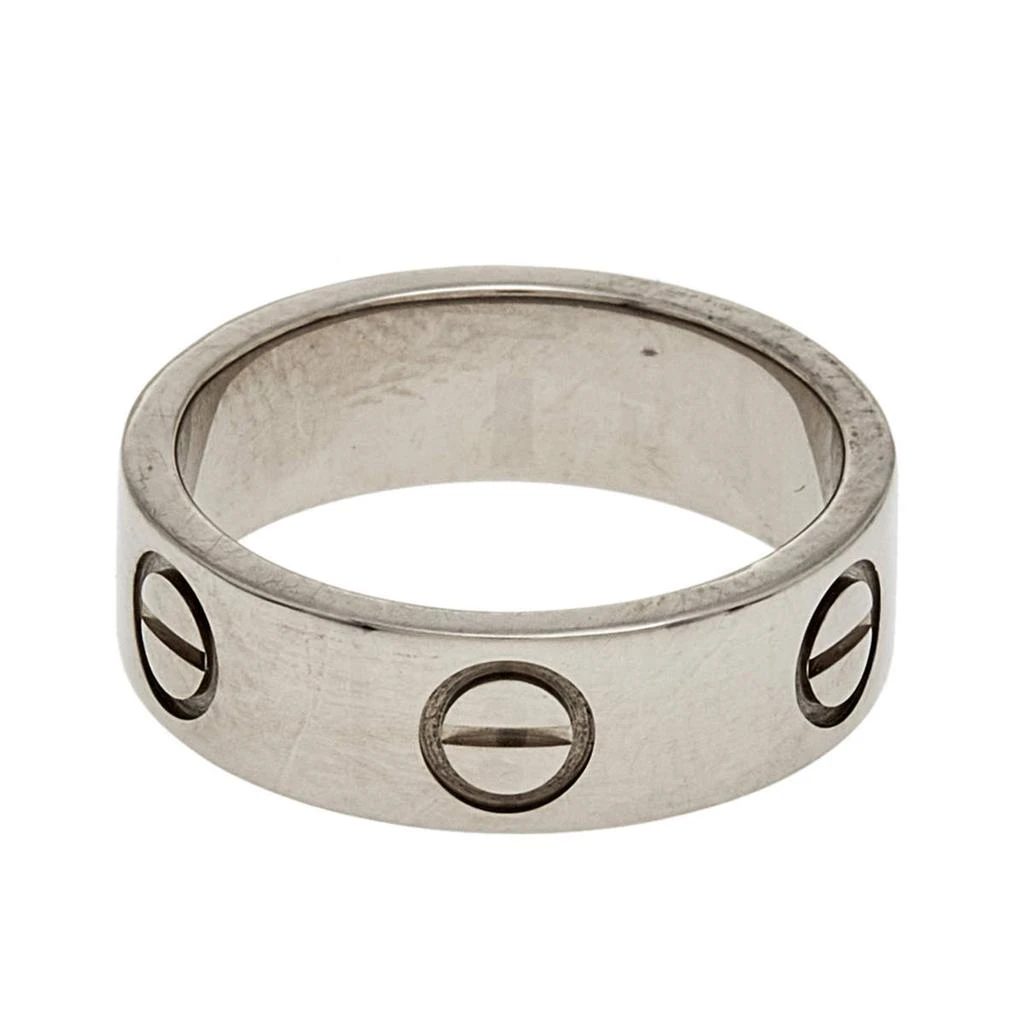 商品[二手商品] Cartier|Cartier Love 18K White Gold Ring EU 48,价格¥5174,第2张图片详细描述