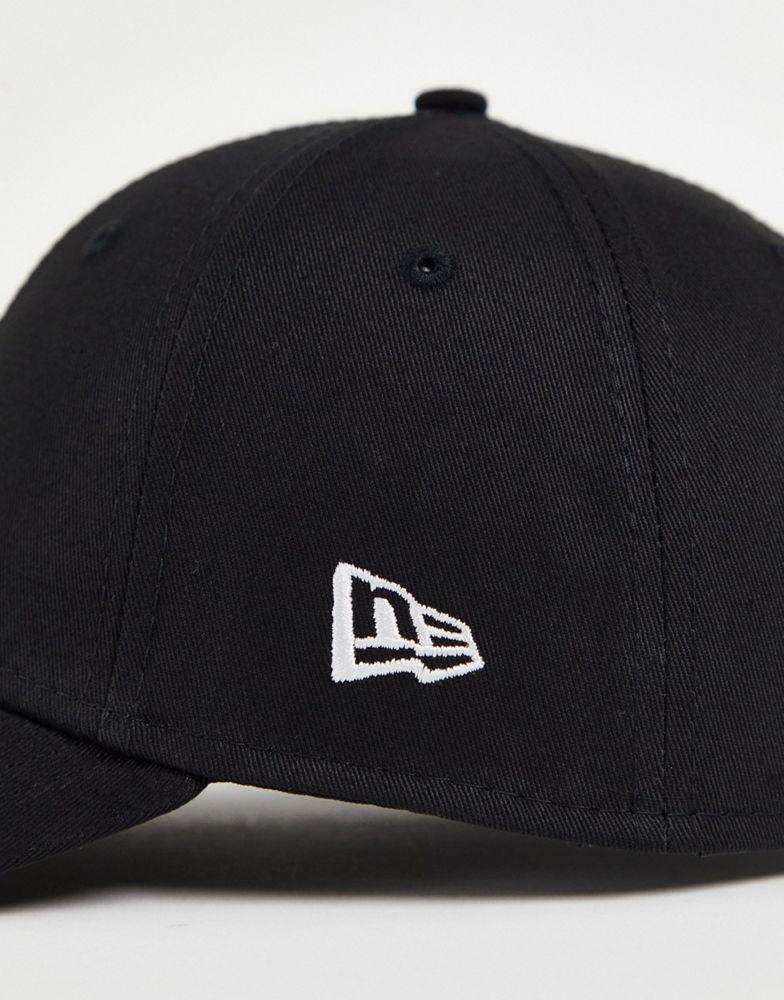 New Era MLB 9forty LA Dodgers adjustable cap in black商品第3张图片规格展示