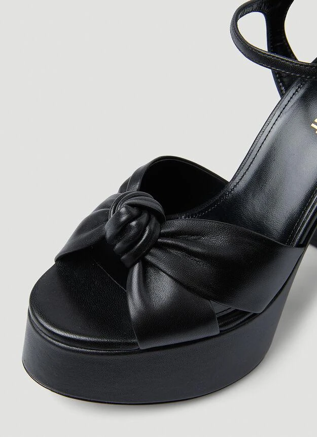 商品Yves Saint Laurent|Bianca Platforms in Black,价格¥8206,第5张图片详细描述