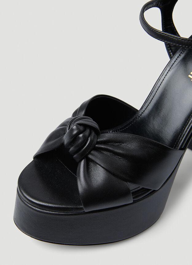 商品Yves Saint Laurent|Bianca Platforms in Black,价格¥6439,第7张图片详细描述