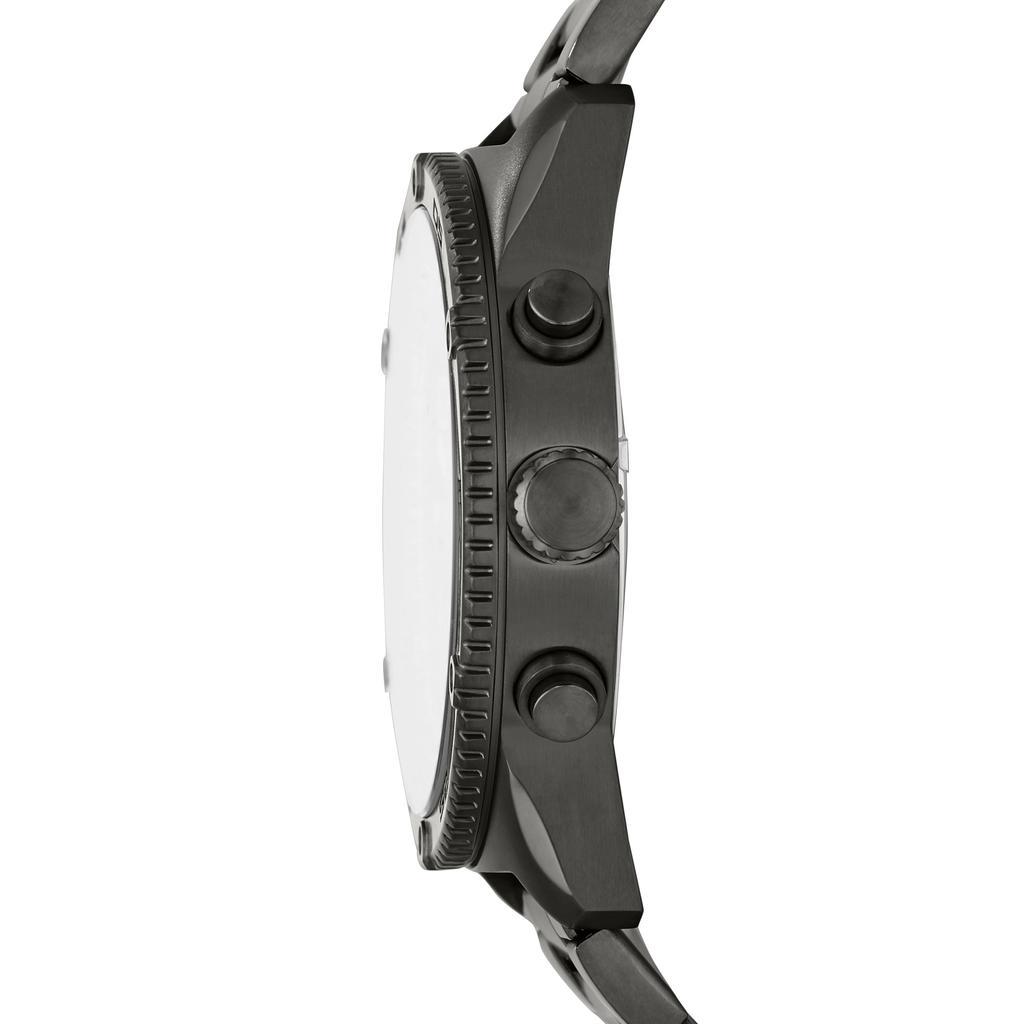 商品Fossil|Fossil Men's Brox Multifunction, Smoke-Tone Stainless Steel Watch,价格¥465,第4张图片详细描述