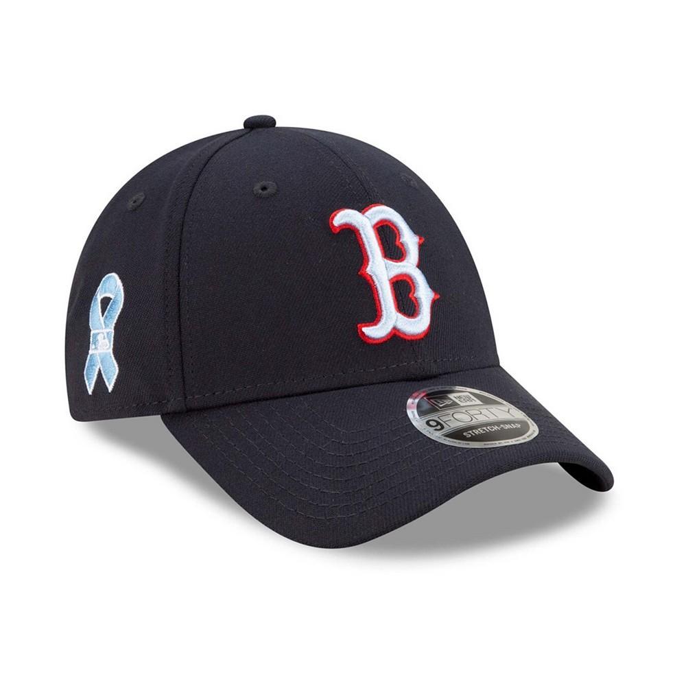 商品New Era|Men's Navy Boston Red Sox 2021 Father's Day 9Forty Adjustable Hat,价格¥183,第1张图片