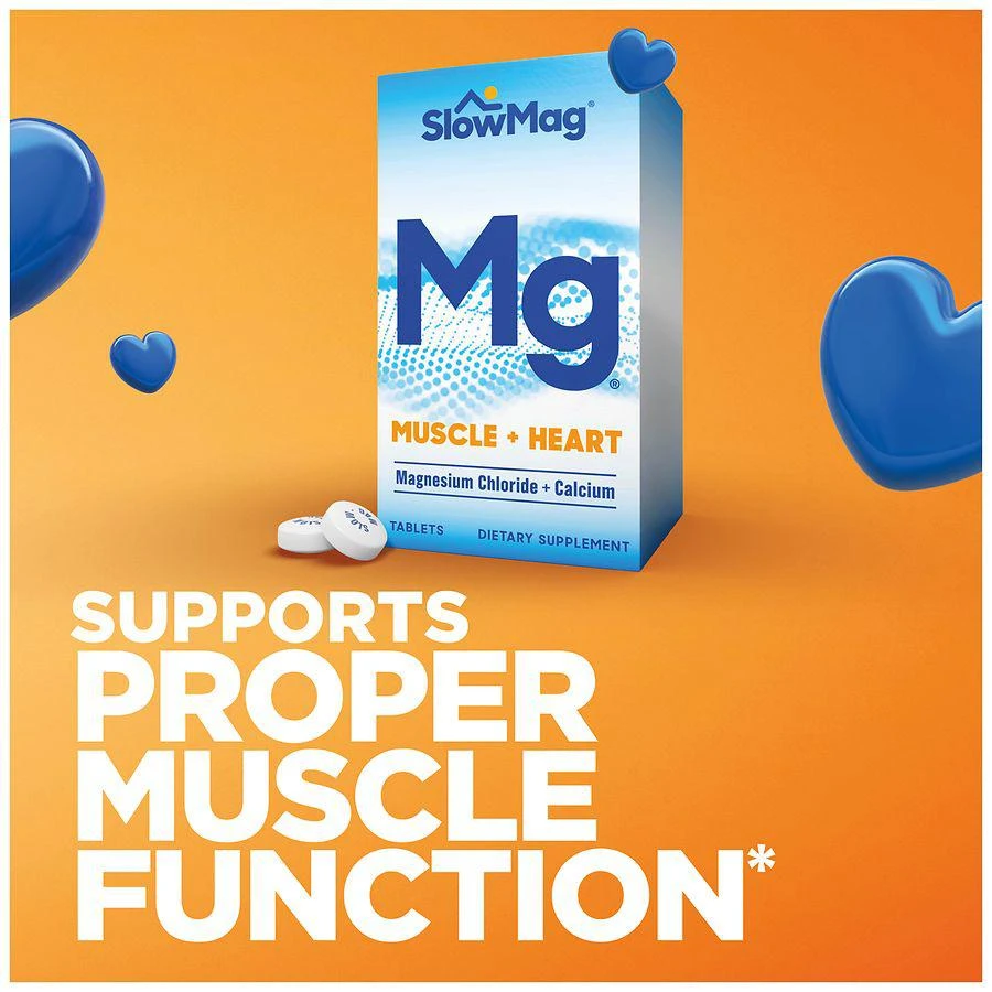 Muscle + Heart Magnesium Chloride + Calcium Supplement Tablets 商品